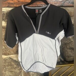 Vintage Patagonia Lotus Designs Tech Fleece Cycling 1/4 Zip Medium Paddling RARE